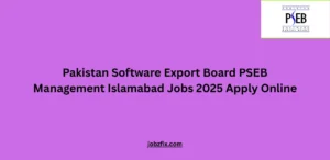 Pakistan Software Export Board PSEB Management Islamabad Jobs 2025 Apply Online